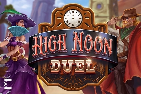 High Noon Duel slot by Swintt — dusty frontier town western showdown